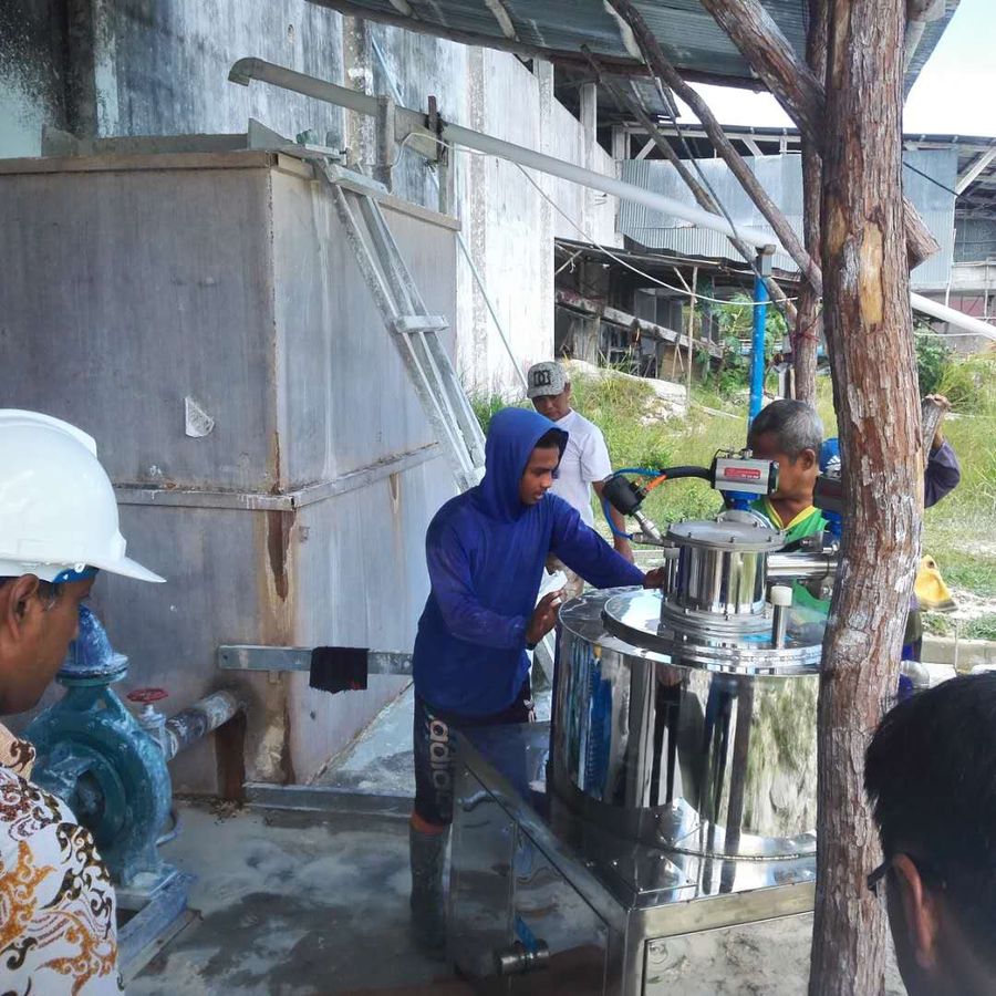 Install magnetic separators for customers in Indonesia – PTMS project photo