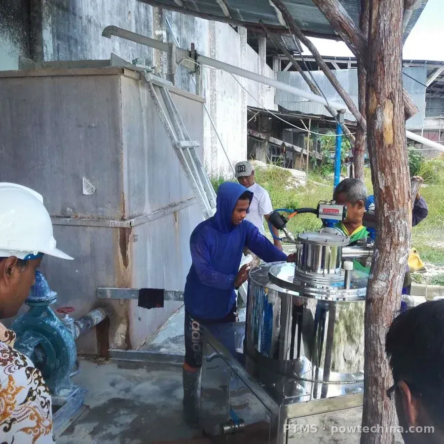 Install magnetic separators for customers in Indonesia – PTMS project photo