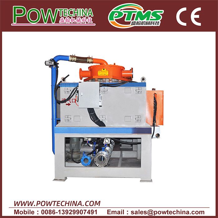 Water-Cooled Electromagnetic Slurry Magnetic Separator – PTMS magnetic separator photo